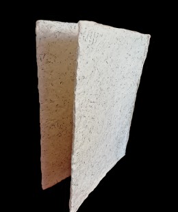 “To breath into the Horn” the book of Hassan Khasraii- First edition- handmade paper-2018- 29*22*3.5 cm