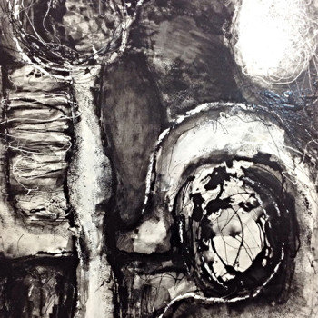 Unfinished childhood paintings- 2014-oil color- 100*70 cm